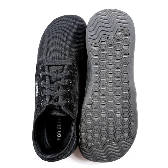Hobibear Barefoot Shoes Black Minimalist Wide Toe Box GS6968 Mens 40 Womens 9 - Picture 3 of 7